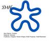 Multi Purpose Silicone Coaster Coaster, Irregular Flower Shape, Kitchen Countertop Protector, Non-slip Protector Heat Insulation Trivet