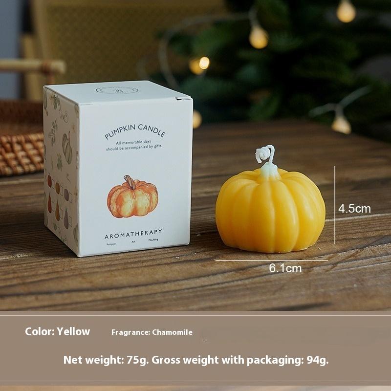 Halloween Scented Candle Atmosphere with Gift Simulation Pumpkin Fragrance