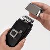 Men's Shaver Cordless Electric Rechargeable Shaver Trimmer Razor Double-blade Beauty Shaver Cordless USB Rechargeable Reciprocating Shaver