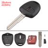 433MHz 2 Buttons Keyless Uncut Flip Remote Key Fob with ID46 Chip for MITSUBISHI