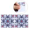 10Pcs Household Waterproof Kitchen Bathroom Decorative Ceramic Tile Stickers Decoration 10x10cm