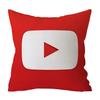 Modern Decorative Pillow Case Youtube Throw Pillow Case Red Square Pillow Case Home Decoration Velvet Movie Unique  .