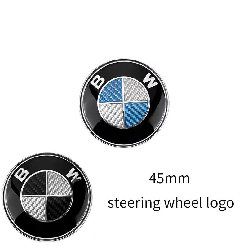 XMVPW1 For BMW Hot 2025 Carbon fiber Front Hood Emblem Trunk Rear badge logo For BMW E46 E90 F30 F10 F20 G20 E87 E60 E63 F01 F02 G14 E8
