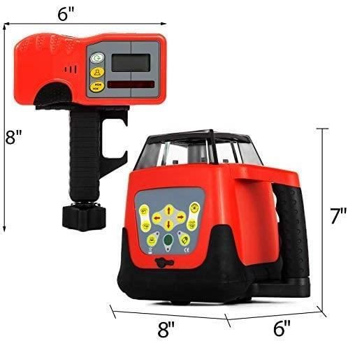 Niveau Laser Rotatif - VEVOR - Autonivelant - 500 m - IP54 - Trépied inclus