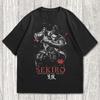 Sekiro Shadows Die Twice, Футболка Sekiro, Поддельная фанатская футболка Sekiro Shadows Die Twice от Хидетаки Миядзаки, Подарок для женщин и мужчин, Унисекс футболка