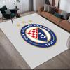Квадратный ковер с фланелевым узором GNK Dinamo Zagreb, Ковер для гостиной, спальни, дивана, игровой комнаты, Нескользящий коврик для пола
