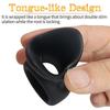 Reusable Penis Ring Scrotum Bondage Cock Ring Sex Toys for Men Chastity Cage Testicle Bondage Lock Ring Adult Sex Product Shop