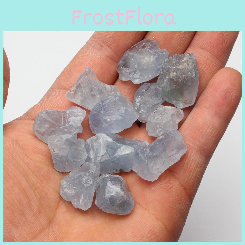 Exquisite Natural Blue Celestite Mineral Quartz Crystal Rough Stone For Reiki Healing