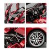 1/18 Pagani Huayra BC Сплав Спортивная Модель Металлическая Литая Модель Гоночного Автомобиля Модели Транспортных Средств Имитация Звука Света Коллекция Игрушка Подарок для Детей
