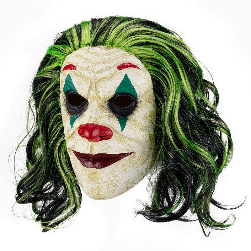 Halloween mask, latex headgear, horror movie-style headgear, role-playing bar party horror mask