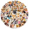 100 реалистичных наклеек с собаками, наклейки-эмодзи с собаками, смешные наклейки-щенки из песочных скульптур, без повторений