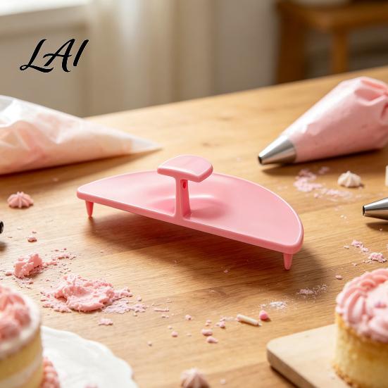 Easy Storage Kitchen Tools 3PCS Cake Curve Auxiliary Tools Lightweight PLA Support Reusable Baking Supplies Stakes Decorating Ruffle Stencils