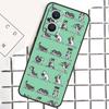 Cartoon Schnauzer Dog For OPPO Reno 13 14 12 11 10 Pro 11F 12F 13F 14F 7 8 Lite 8T OPPO Find X5 X6 X8 X9 Pro Case