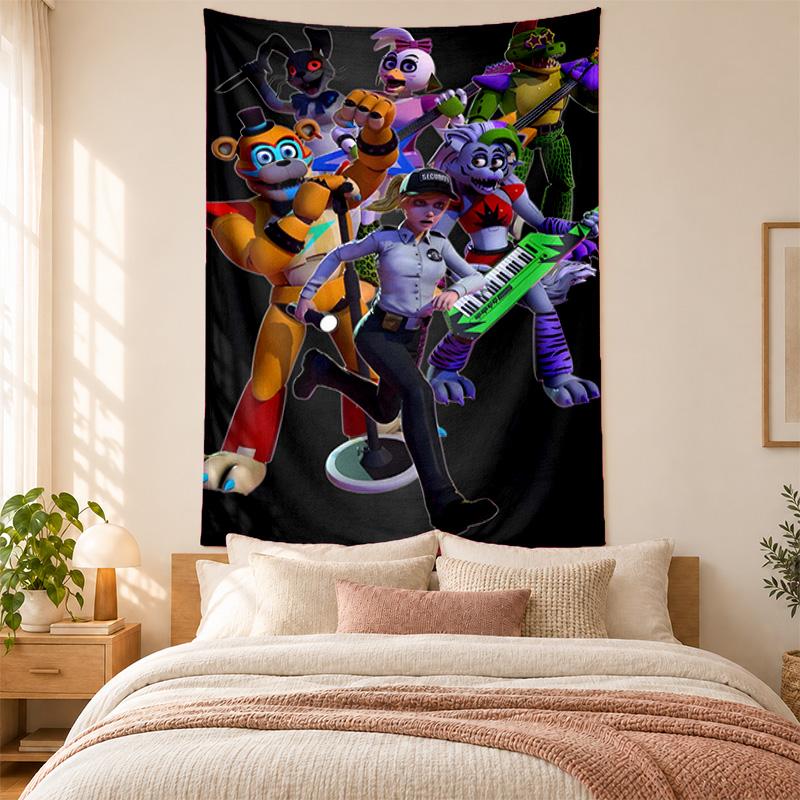 Five nights at freddy Tapestry highquality for decorating living room bedroom dorm walls ideal as bedroom wallart orholiday gift