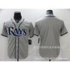 Mens Womens Customizable Blank Baseball Jersey Tampa Bay Rays 56 Kiermaier Blue Cotton Sport Shirt Basketball Training