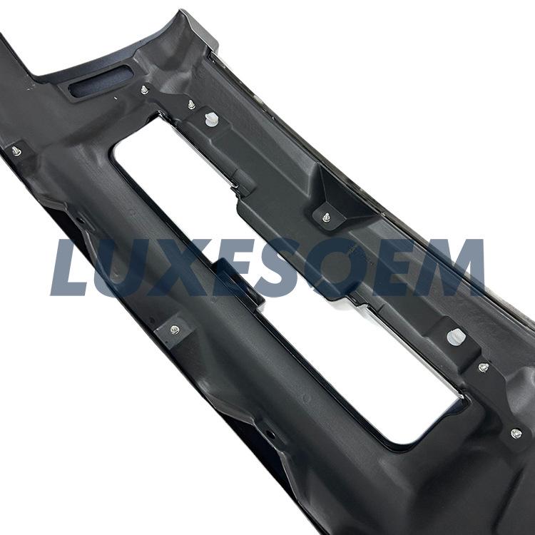 Темно-серый передний бампер для Toyota Land Cruiser Prado 120 (52437-60080-F0)
