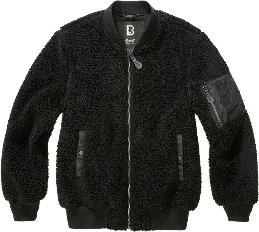 Демисезонная куртка Brandit MA1 Sherpa Jacket 1-St schwarz