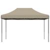 Vidaxl Składany Namiot Imprezowy Typu Pop-Up, Taupe, 410X279X315 Cm