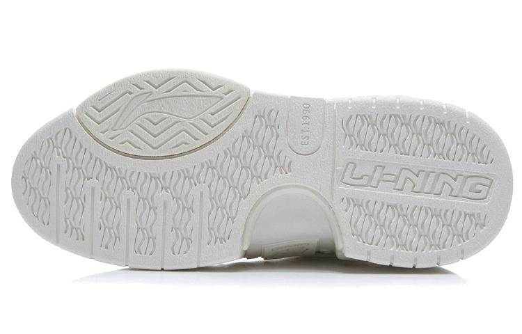 Li Ning Wave Zen Устойчивые к истиранию Легкие Нескользящие Низкие Скейтбордические кроссовки Женские Снежные AGCR272-2