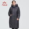 Jacket Thick Long Loose Winter Warm Camel Cotton Coat Windproof Office Lady Female Clothing