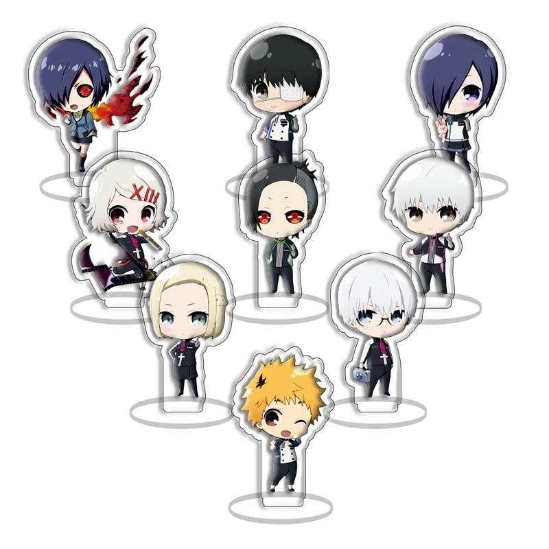 Tokyo Avengers Sword Art Online Ghost Sword Acrylic Standing Brand, Nine Piece Set Anime Peripherals