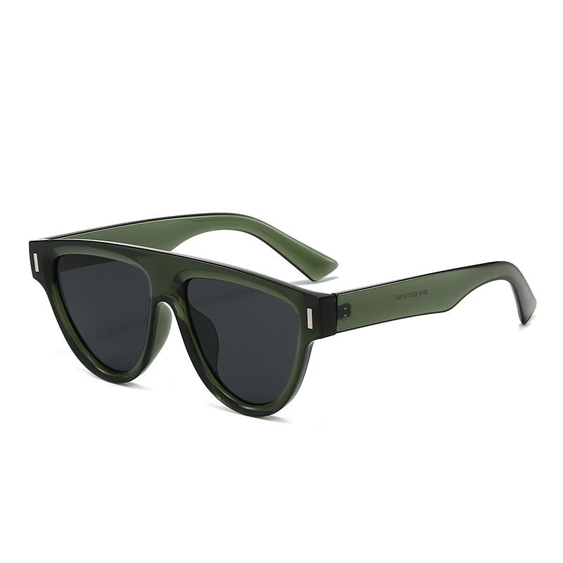Vintage Luxury Rice Nail Square Frame Sun Glasses Women Men Outdoor Brand Designer Eyeglasses Traveling Driving Shade UV400