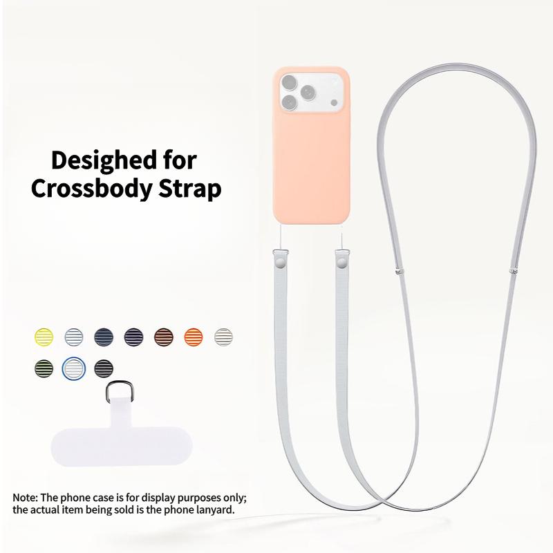 For IPhone 17 Phone Case Hanging Rope Multifunctional High Fixed Strength Magnetic Braided Adjustable Hanging Rope