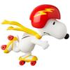 UDF Ultra Detail Figure PEANUTS SERIES 16 ROLLER DERBY SNOOPY Roller Derby Snoopy Total Height 75mm Painted Finished Figure No.764 Approx. Non-scale
