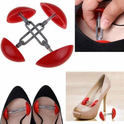 Пластиковый удлинитель с регулируемой шириной для мужчин и женщин, мини-ботинок, женские туфли на плоской подошве и высоком каблуке