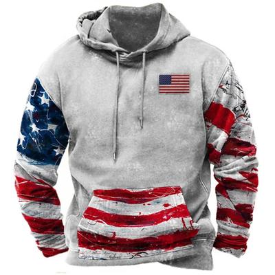 Модные толстовки с принтом флага США для мужчин, хип-хоп, тренд, винтажная одежда Harajuku, весна и осень, новинки в свитшотах, свободные топы