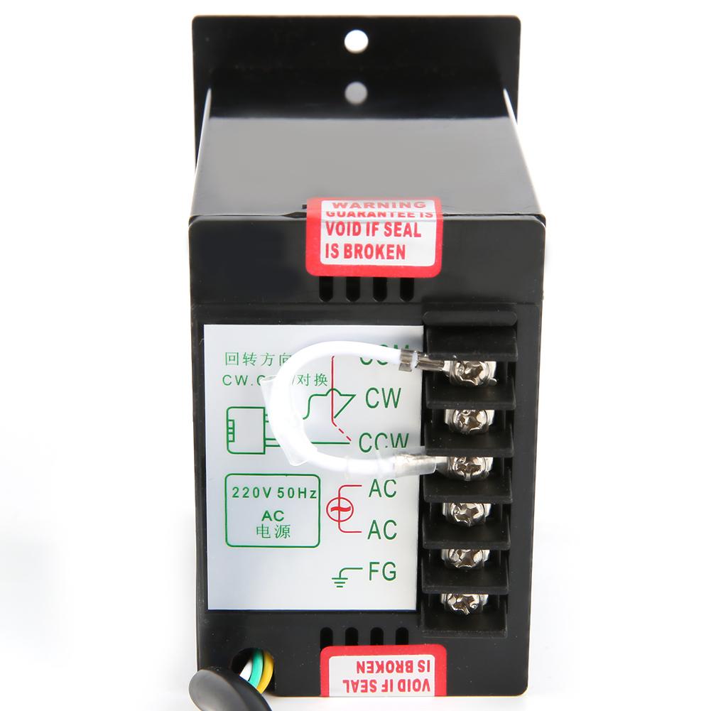 AC 220V 5060Hz 300400500W AC Motor Speed Controller Electric Motor Speed Regulator(500W)