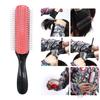 9-Rows Detangling Hair Brush Denman Detangler Hairbrush Scalp Massager Straight Curly Wet Removable DIY Hair Comb Brush