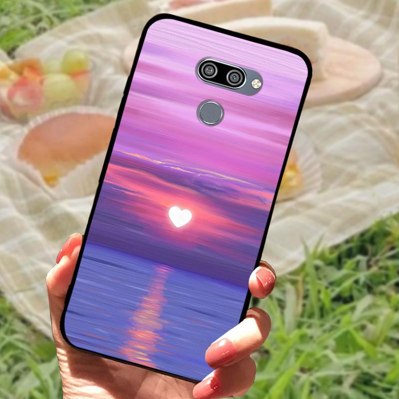 Fundas For LG Q60 K50 Case Cool Marble Silicone Bumper Soft Covers for LG K50 Phone Coque for LG Q60 LGK50 K 50 LGQ60 Capa Bag