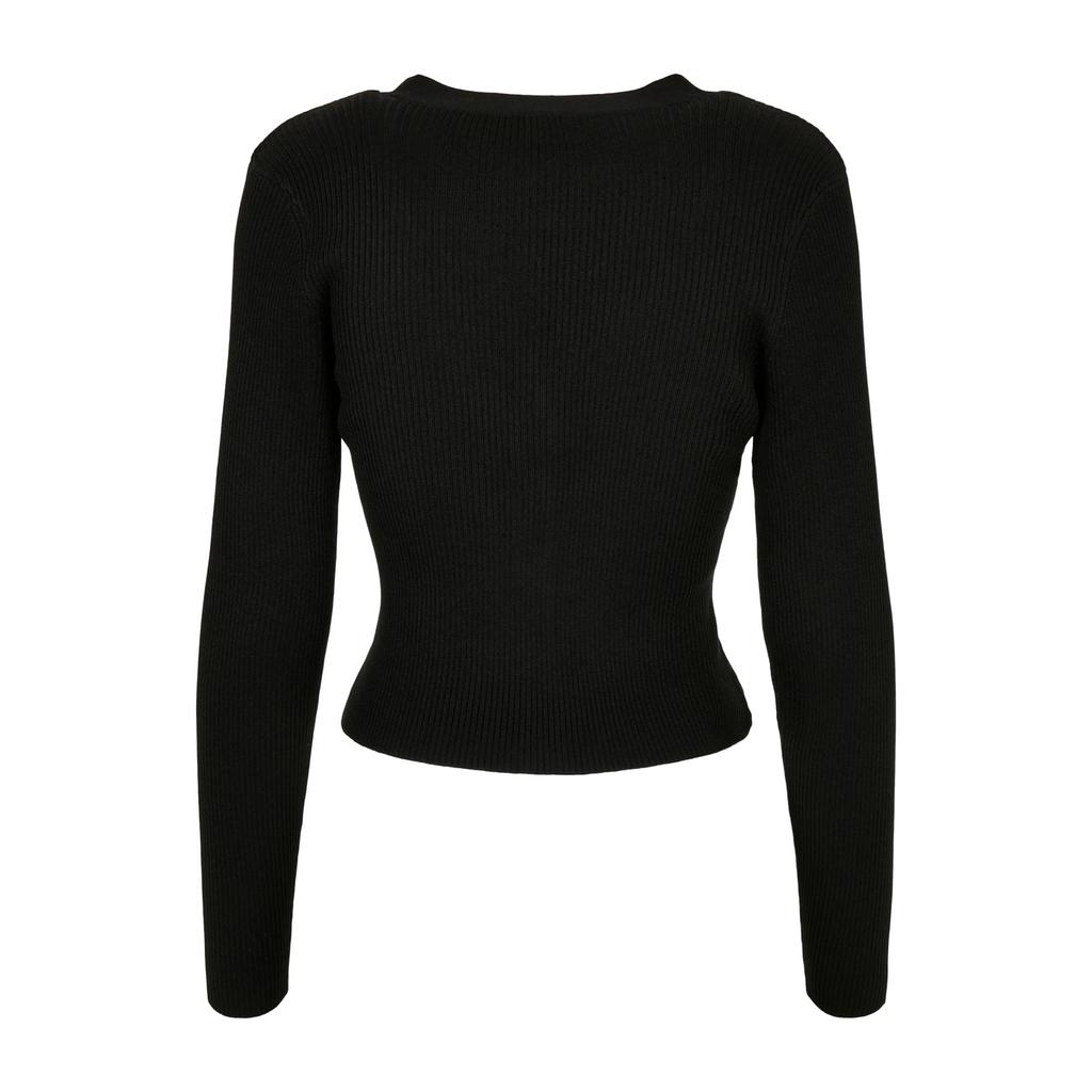 Urban Classics Womens/Ladies Short Knitted Ribbed Cardigan