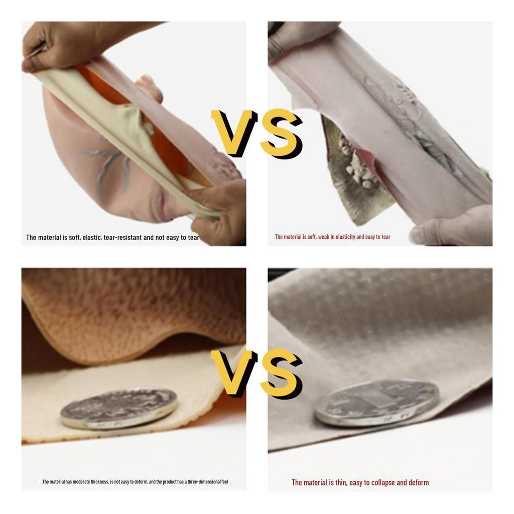 Силиконовая маска-призрак на Хэллоуин для мужчин