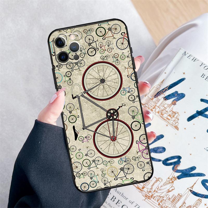 Люблю Велоспорт Шоссейный Велосипед Чехол для Телефона Для iPhone 16 Pro Max 11 12 13 Mini 14 15 Pro Max XR 15 16 Plus 16e Чехол