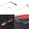 Ultra Light Resin Spring Hinge Metal +1.00~+4.0 Diopter Vision Care Eyeglasses Reading Glasses
