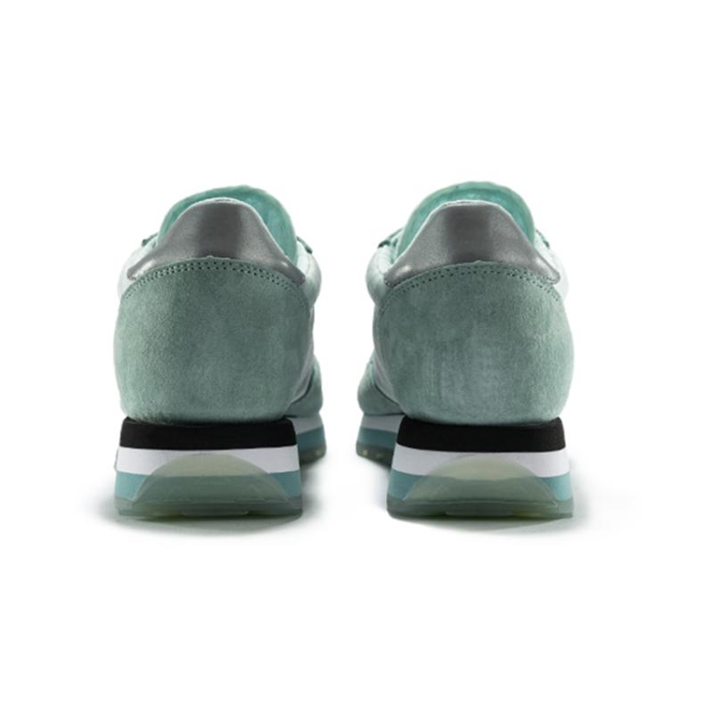 SAUCONY Jazz Triple Cushioning Anti-Slip Wear-Resistant Breathability Low-Top Casual Running Shoes Women's Light Blue Saucony S60554-2