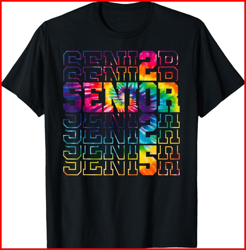Senior Graduation Gift Class of 2025 Senior black T-Shirt Unisex T-Shirt