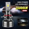 Universal 12V 25000LM Car Headlight Light Canbus LED Lamp Headlight 9005/HB3 9006/HB4 H1 H7 H4 H11 For Car Fog Light Bulb