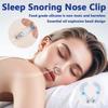 1pc Silicone Nose Clip Reusable Anti Snoring Nasal Clip Portable Magnetic Snoring Stopper