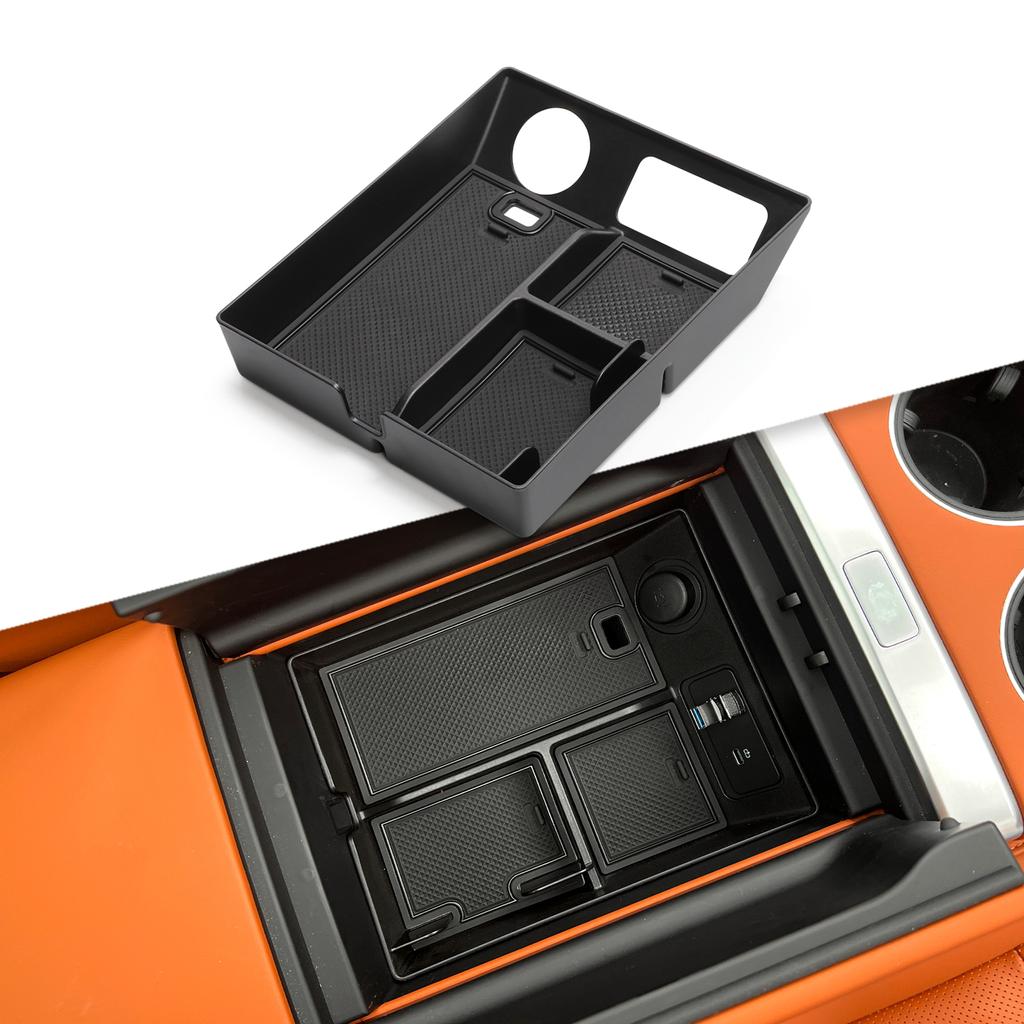 For Li Lixiang L7 Central Armrest Storage Box Car Center Console Tray Organizer Interior Accessories Tidying