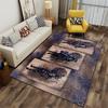 Epic Fantasy Warriors Rug Design Non-slip rug suitable for living room and bedroom sofas.