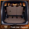 Коврик в багажник TPE25 для Wuling Xingguang 730 7-местный: Декоративный коврик для пола автомобиля