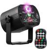 Рождественский мини-диско-светильник RGB DJ LED Laser Stage Projector Красный Синий Зеленый Уличный светильник USB перезаряжаемый Свадьба День Рождения Вечеринка
