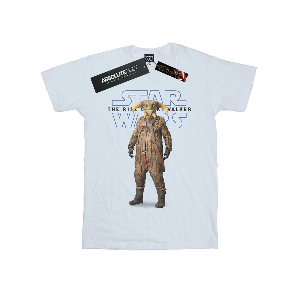 Star Wars Womens/Ladies The Rise Of Skywalker Boolio Cotton Boyfriend T-Shirt