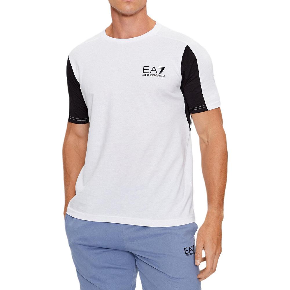 EMPORIO ARMANI EA7 SS23 T Shirt Men's Multicolor 6RPT17-PJ02Z-1100