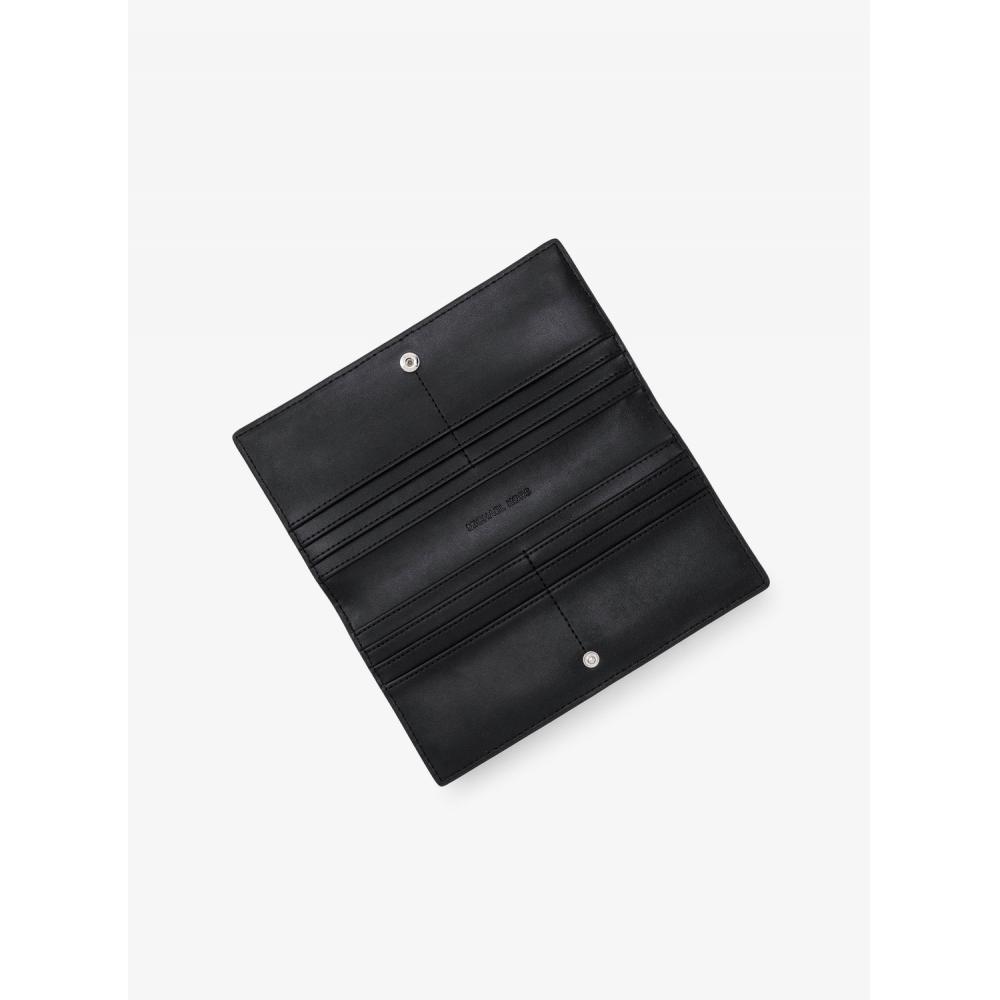 Michael Kors Кошелек Carson Snap, большой, 35s5s2ze3l1, черный