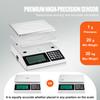 SucceBuy 30kg/1g Digital Counting Scale Electronic Gram Scale with RS232 Port and LCD Screen for Parts Coins Home Food Weighting