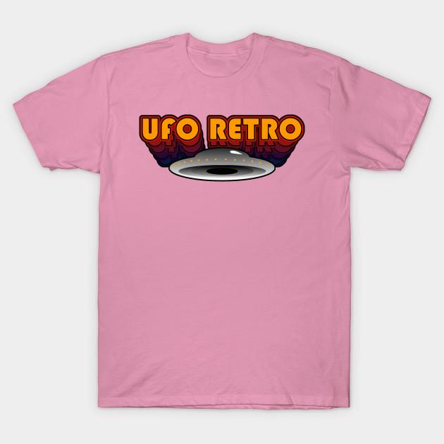 Футболка женская Ufo Retro Original Cosmic 70S Design Ufo Alien Par Harajuku Print Kawaii футболка летняя женская футболка с коротким рукавом топ футболка
